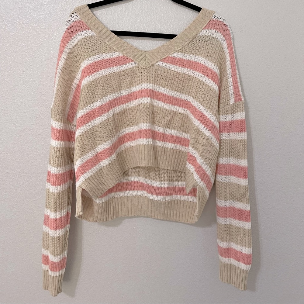 Wild Fable Cropped Off The Shoulder Sweater